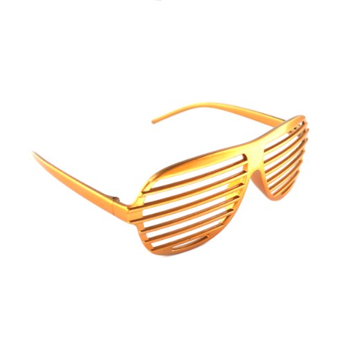 Shutter Shades / Novelty Fun Shades Gold-image