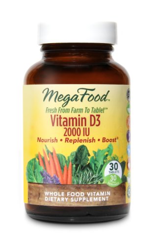MegaFood Vitamin D-3 2000 IU Tablets MegaFood Vitamin D-3 2000 IU Tablets