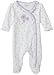 Little Me Layette Footie, Flower Dot, Purple Floral, 3 Months