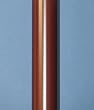 2 inch Wood Smooth Drapery Rod, Mahogany - 6' long [CAPITOL CITY LUMBER]