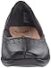 Clarks Women's Haydn Shipper Flat, Black Leather, 8 M US