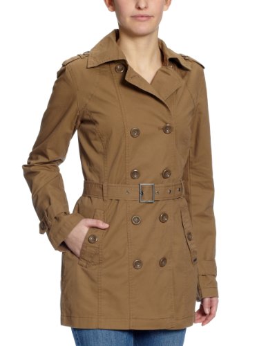 TOM TAILOR Damen Trench Coat, 38000140070/Basic trench, Gr. 40 (L), Braun (8228) Preisvergleich