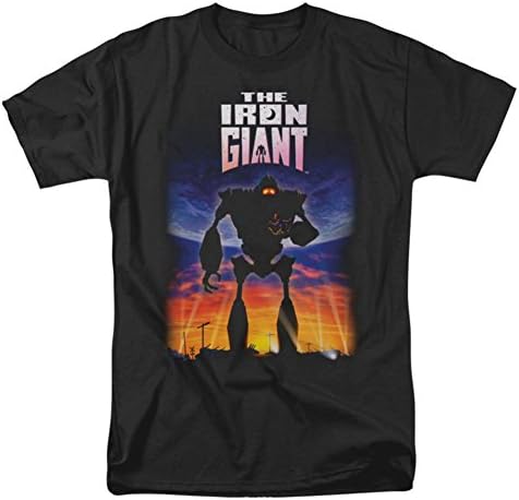 IRON GIANT/POSTER - S/S Mens 18/1 - BLACK - LG