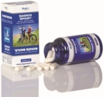 Magnox SPORT Dead Sea Magnesium Vitamin D Athletes Food Supplement 60 Tablets