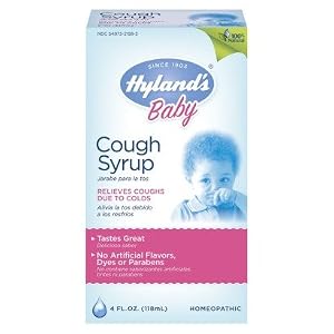 Buy baby cough cold - Hylands Hyland&acirc;��s Baby Cough Syrup 100% Natural 4 Oz (pack Of 3)