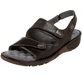 Softwalk Women's Bolivia Sandal,Black Glove Leather,9.5 W US