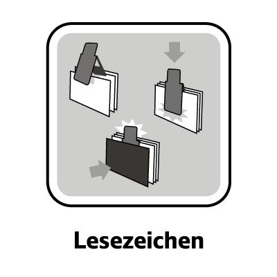 Magnetisches Lesezeichen & Kühlschrankmagnet -