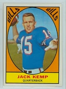 1967 Topps FB 24 Jack Kemp Bills Excellent to Mint
