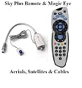 Sky Plus Remote Control with Flatscreen Magic Eye - Black