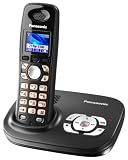 Panasonic KXTG8021 Colour DECT Single Digital Cordless Telephone with Answer Machine - Black