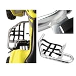 Tusk Comp Series Nerf Bars Silver With Black Webbing, Polaris Predator 500 2003-2007