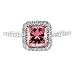 1.50 Ct Intense Pink Diamond Engagement Ring