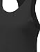 JJ Perfection Women's Knit Scoop Neck Stretch Racer Back Tank Top