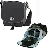 Crumpler 4 MILLION DOLLAR HOME Shoulder Photo Bag (Black/Gun Metal/Oatmeal)