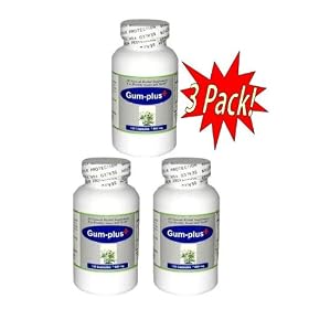 Click here to buy Gum Plus (120 Capsules) - Dietary Supplement 3 Pack by GetWell.