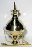 Incense Burner Brass Hanging Medium - B000WS90VU