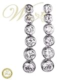 WILLOW XPRESS: *WHITE BUBBLES CZ EARRINGS*
