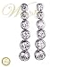 WILLOW XPRESS: *WHITE BUBBLES CZ EARRINGS*