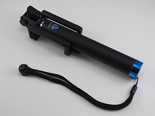 [2015 Latest Release Selfie Stick] T-Snap TS3Gx Built-In Bluetooth, Compact, Foldable, Extendable, Wireless by TalistronTM. Self-Portrait, Monopod, Remote Shutter. Adjustable Phone Holder For ALL Apple and Android Smartphones (T-Snap Blue)