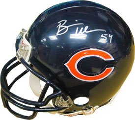 Brian Urlacher Autographed Chicago Bears Mini Helmet