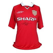 Teddy Sheringham Signed Manchester United Shirt