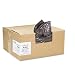 Webster Opaque Linear Low-Density Can Liners, 55-60gal, .8mil, 38 x 58, Brown/Black, 100