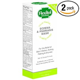 Flexitol Naturals Eczema and Psoriasis Wash, 7-Fluid Ounce Boxes (Pack of 2)