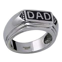 Stainless Steel Ring - Dad Ring