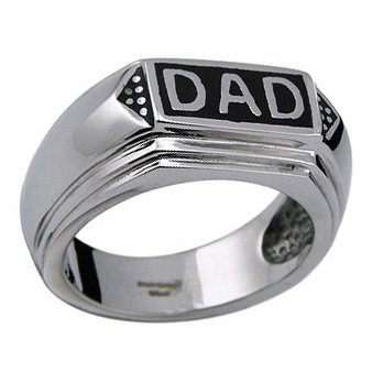 Stainless Steel Ring - Dad Ring
