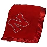 PicklesEmbroideredFleeceBabyBlanketwithSatinTrim-UniversityofNebraska
