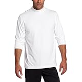 Greg Norman Collection Men's Heathered Jersey Long Sleeve Mock