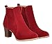 Serene Womens Vintage Chunky Low Heel Short Boot Ankle Booties