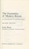 The economics of modern Britain : an introduction to macroeconomics