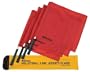 Mikasa Line Judge's Flags, Set of Four with Carrying Case