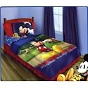 Disney 3pc Bedding Set - Mickey Main Street Twin Comforter Set