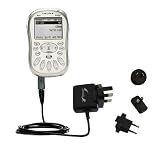 International Wall / AC Charger for the Delphi MyFi XM2 Go - Gomadic Brand w/ TipExchange Technology