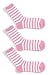 Womens 3 Pack Eco-Friendly Wellness Crew Socks by Oxyzen