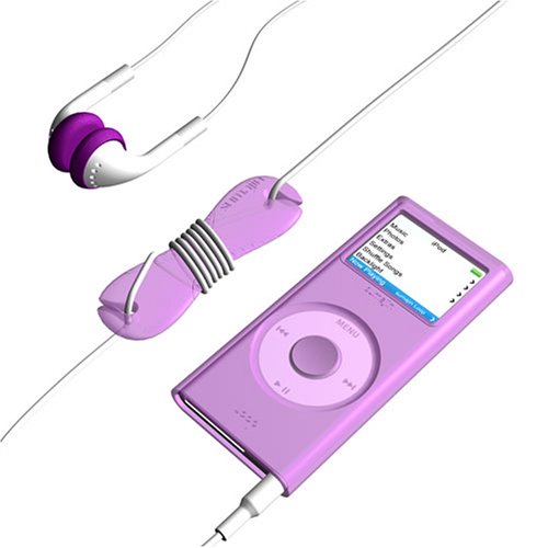Cover image : Sumajin Loop nano 2G Starter Kit Purple シリコンケース／スマートラップ／ファンキーイヤー／スクリーンフィルム／ストラップパッドセットSUMLN2GSK-PL