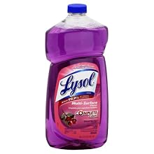Lysol 78631 All Purpose Cleaners Lavender Breeze Pourable 40-Ounce. (Case of 9)