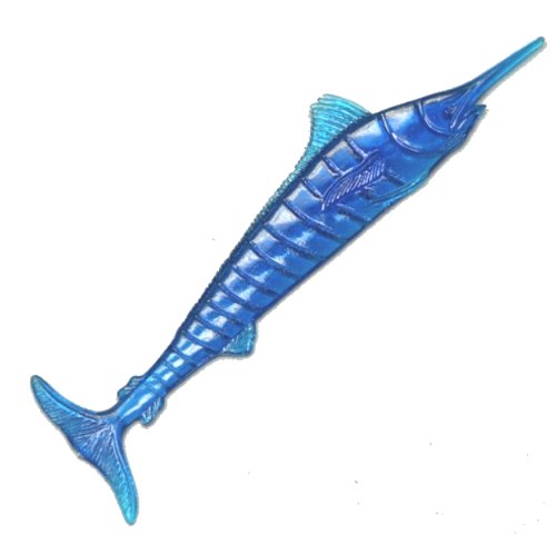 25 Swordfish Cocktail Stirrers - Nautical Blue Marlin Swizzle Stick