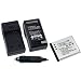 eForCity BATTERY+CHARGER DC Compatible with OLYMPUS STYLUS TOUGH 6000 8000