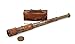 Stempunk Gift Handheld Pirate Brass Spyglass Telescope with Leather Case/Sailor Home Decor Pirate Captain Boat Toy Gift (14