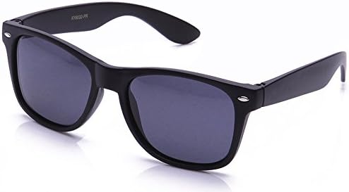 Newbee Fashion® - 80's Classic Blue Brothers Wayfarer Styles Vintage Retro Solid Color Sunglasses