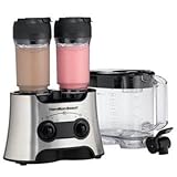 New Hamilton Beach Dual Wave 52147 Table Top Blender Silver With 2 Speeding Sets Dishwasher Safe