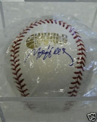 Matt Holiday Signed Baseball Colorado Rockies
