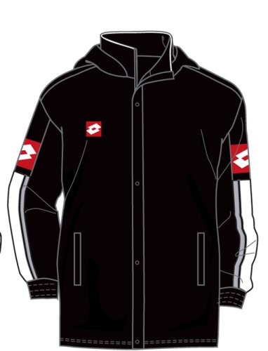 Lotto Coachjacke Extreme, Herren, schwarz/weiß