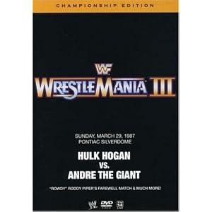 WWE – Wrestlemania III DVD (Championship Edition) (1987)