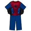 Toddler Boys' Short-sleeve Spiderman 2-piece PJ Set - Blue