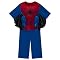 Toddler Boys' Short-sleeve Spiderman 2-piece PJ Set - Blue