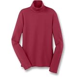 Long-Sleeve Pima Cotton Turtleneck